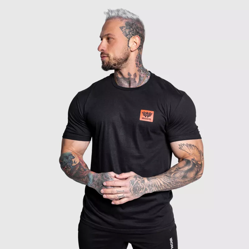 Pánske športové tričko Iron Aesthetics Quick, čierne-5