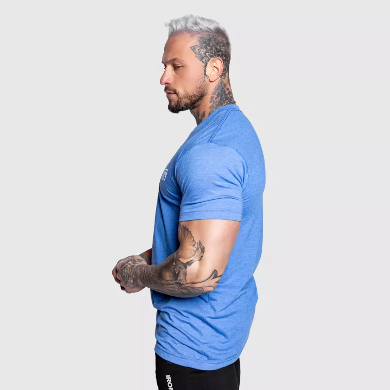 Pánske športové tričko Iron Aesthetics Graffitee, modré-4