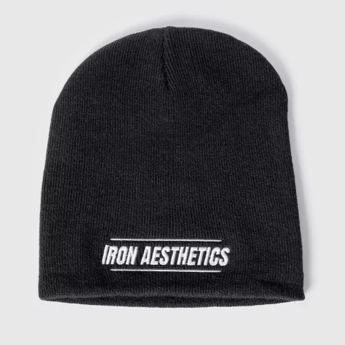 Zimná čiapka Iron aesthetics Polar Beanie, čierna