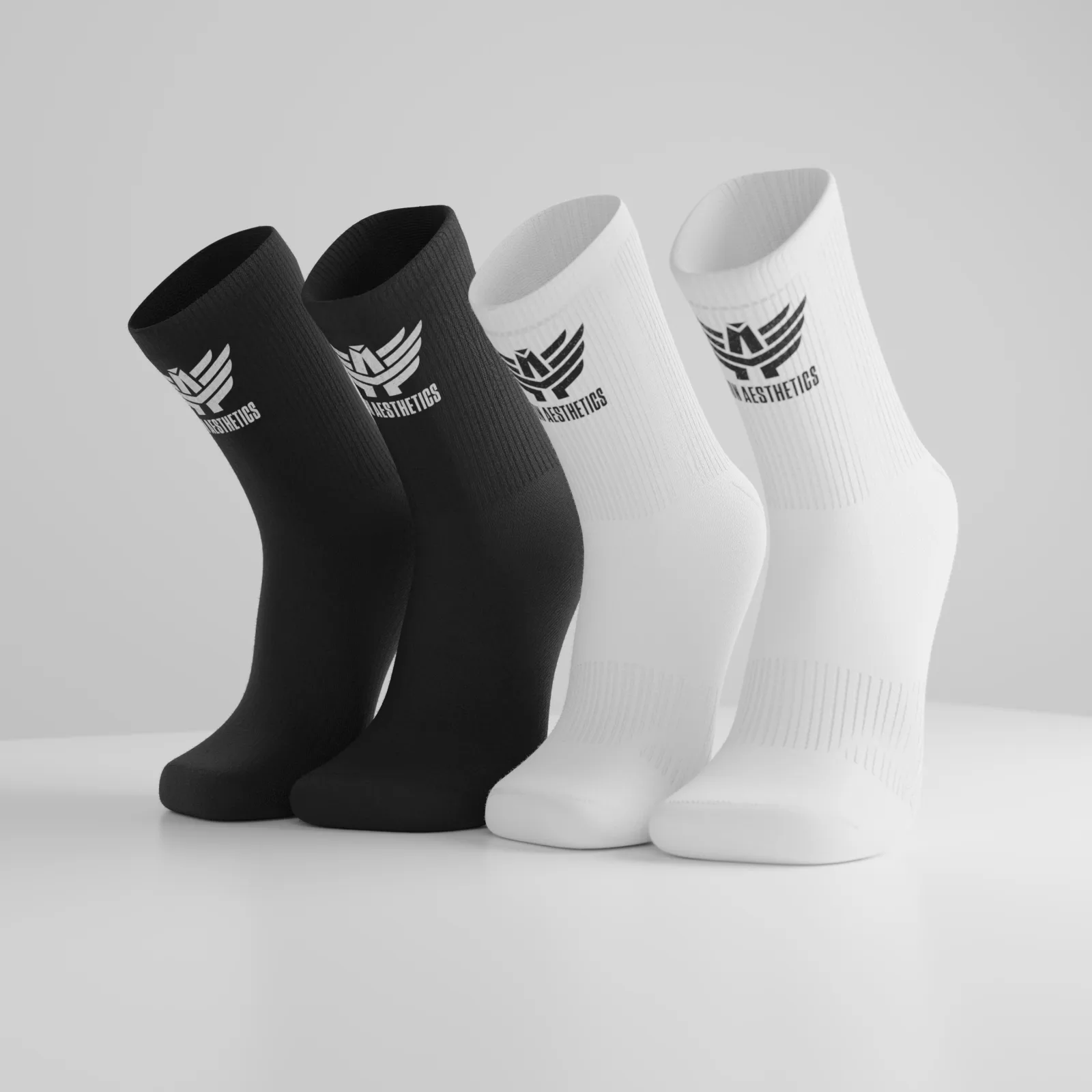 Ponožky Iron Aesthetics 3/4 Socks 2Pack-1
