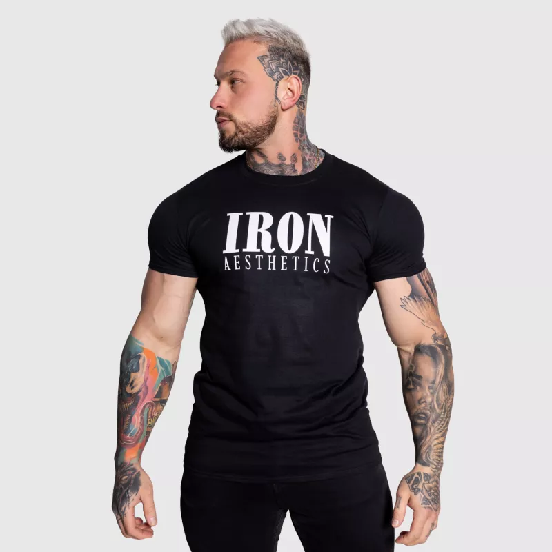 Pánske športové tričko Iron Aesthetics Urban, čierne-1