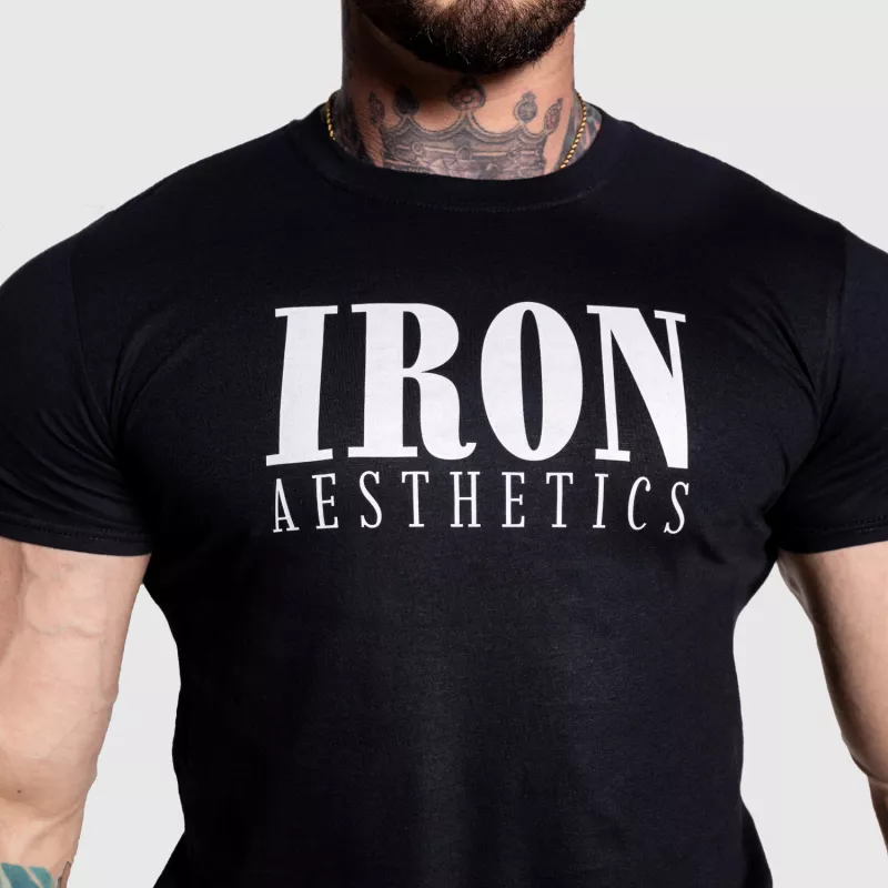 Pánske športové tričko Iron Aesthetics Urban, čierne-2