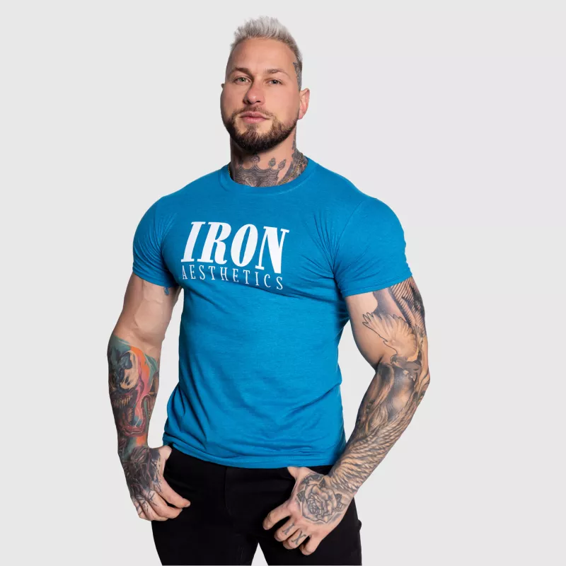 Pánske športové tričko Iron Aesthetics Urban, modré-6