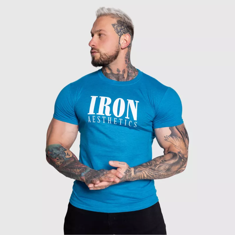 Pánske športové tričko Iron Aesthetics Urban, modré-1