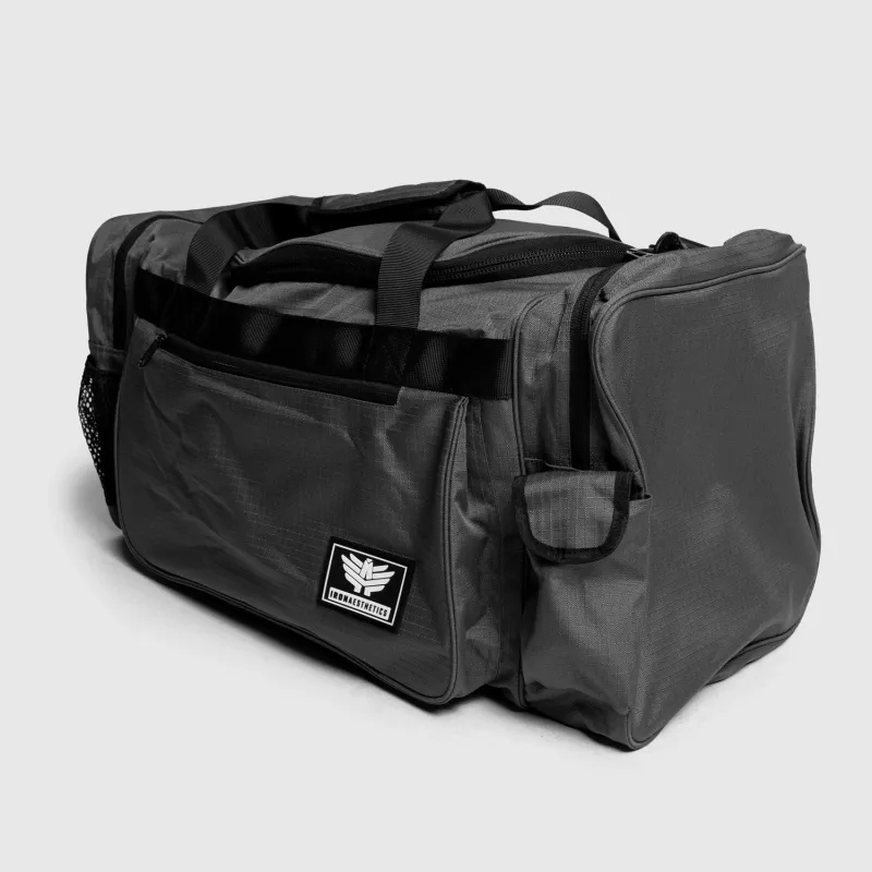 Športová taška Iron Aesthetics Essential, sivá-1