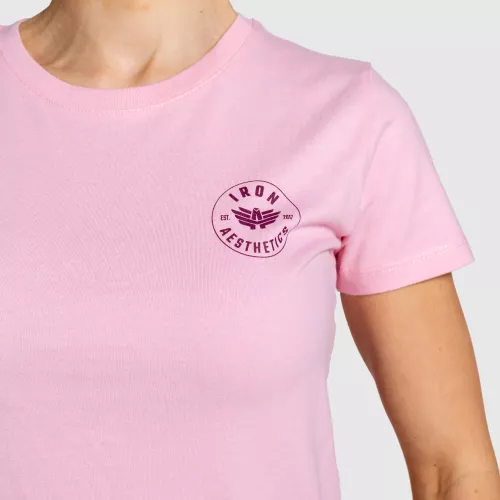 Dámske tričko Iron Aesthetics Loop, ružové