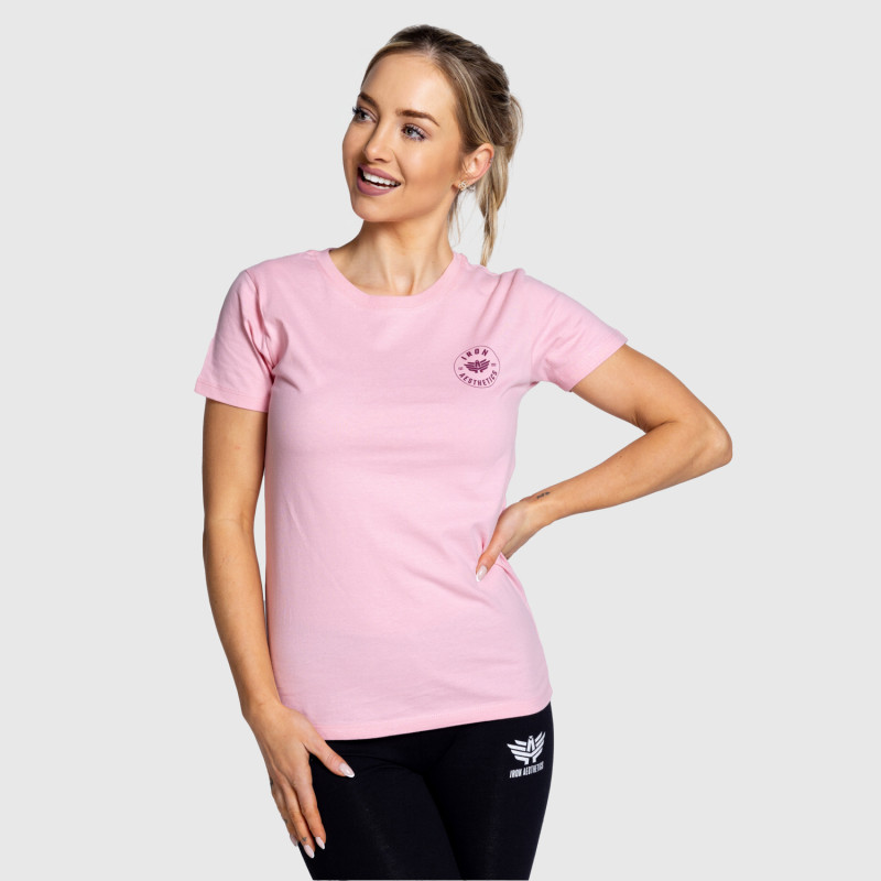 E-shop Dámske tričko Iron Aesthetics Loop, ružové