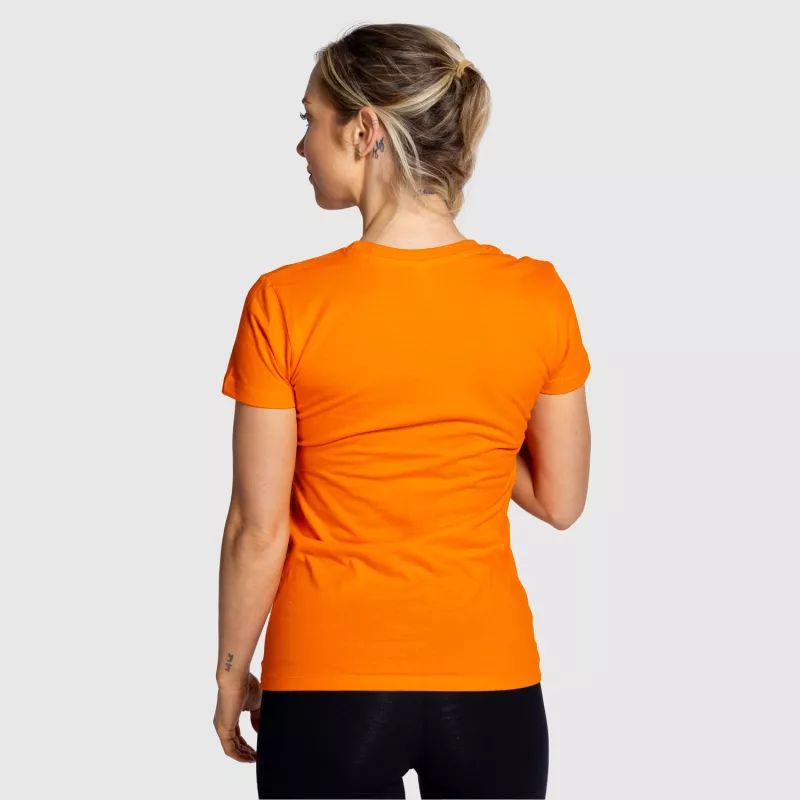 Dámske tričko Iron Aesthetics Loop, oranžové-6