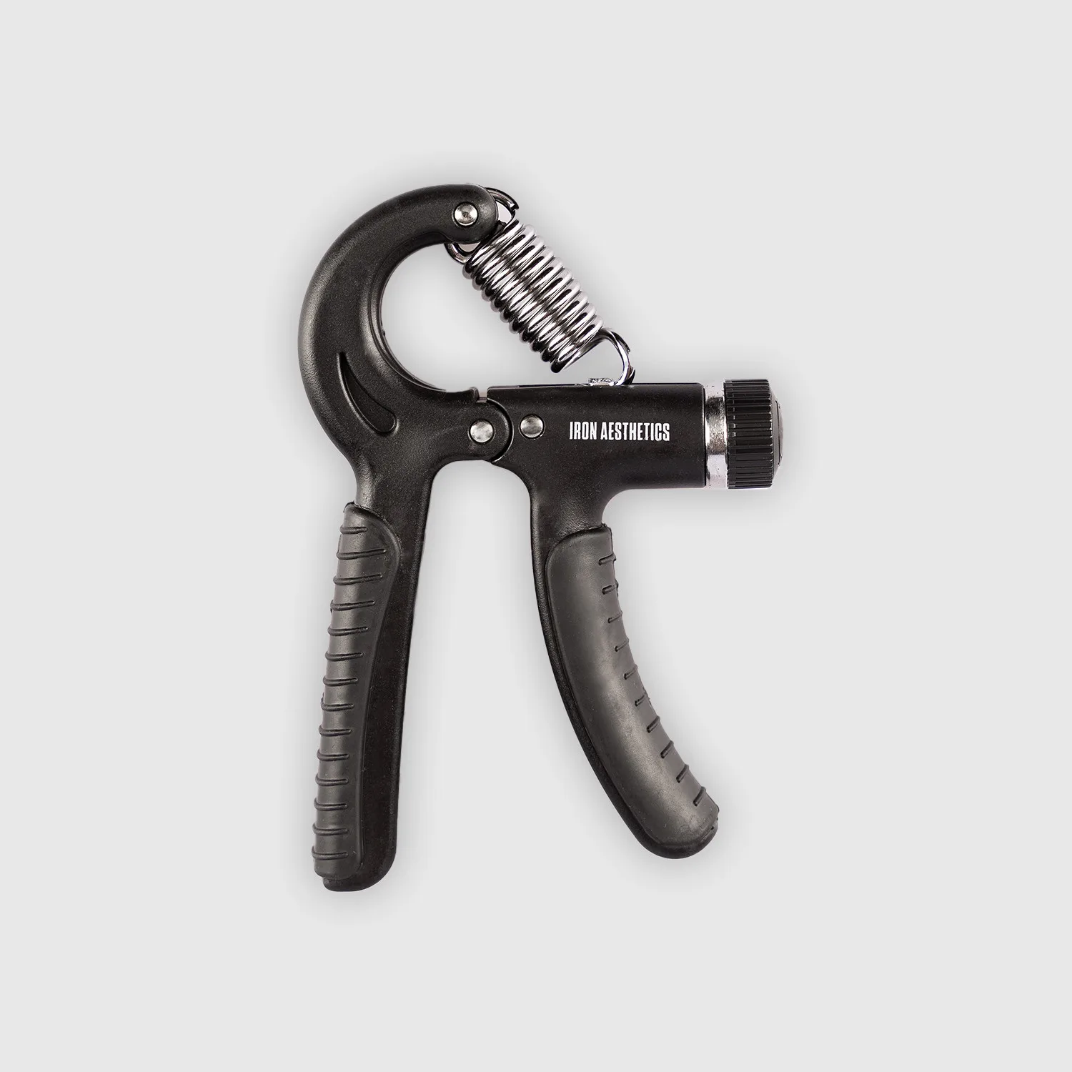 Posilňovacia pomôcka Iron Aesthetics Hand Grip, čierna-1