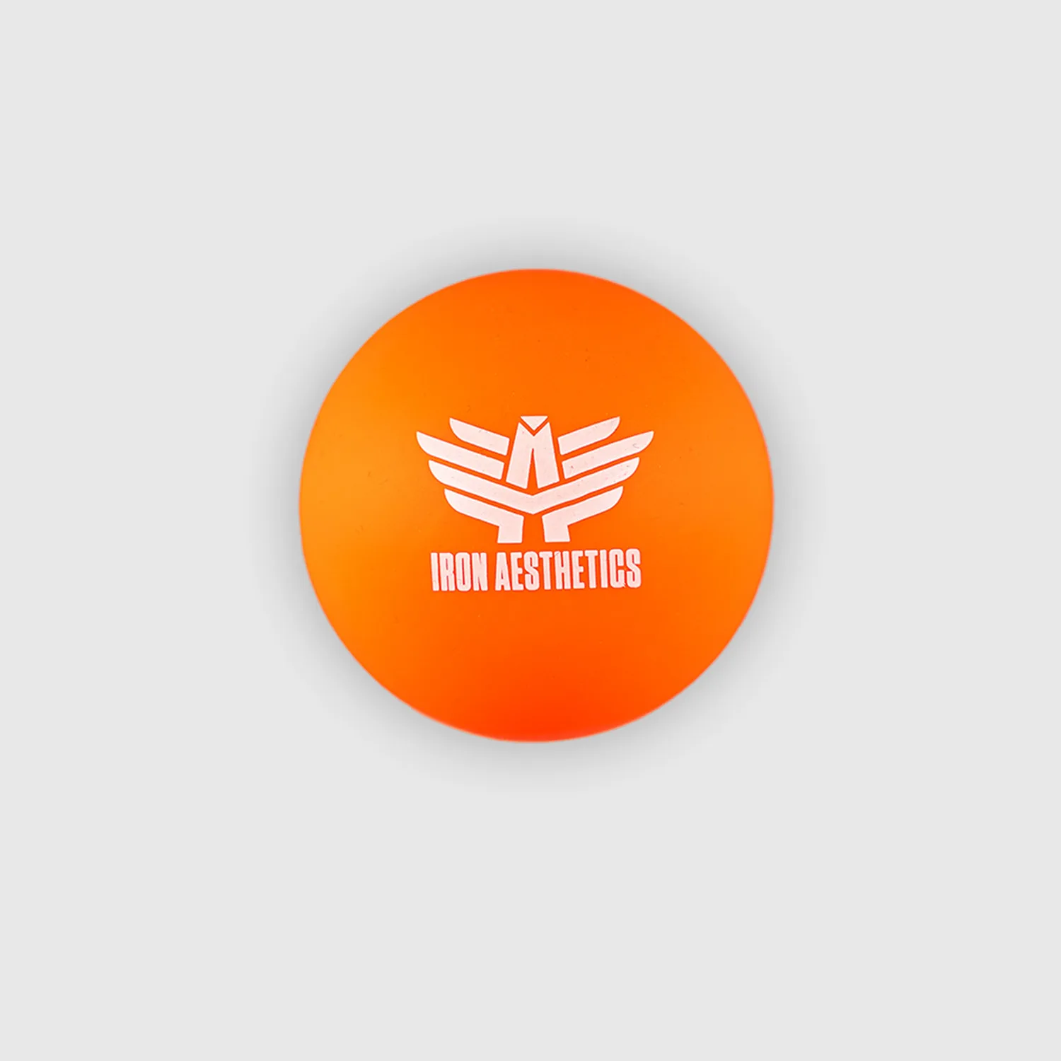 Masážna loptička Iron Aesthetics Roll Ball, oranžová-1