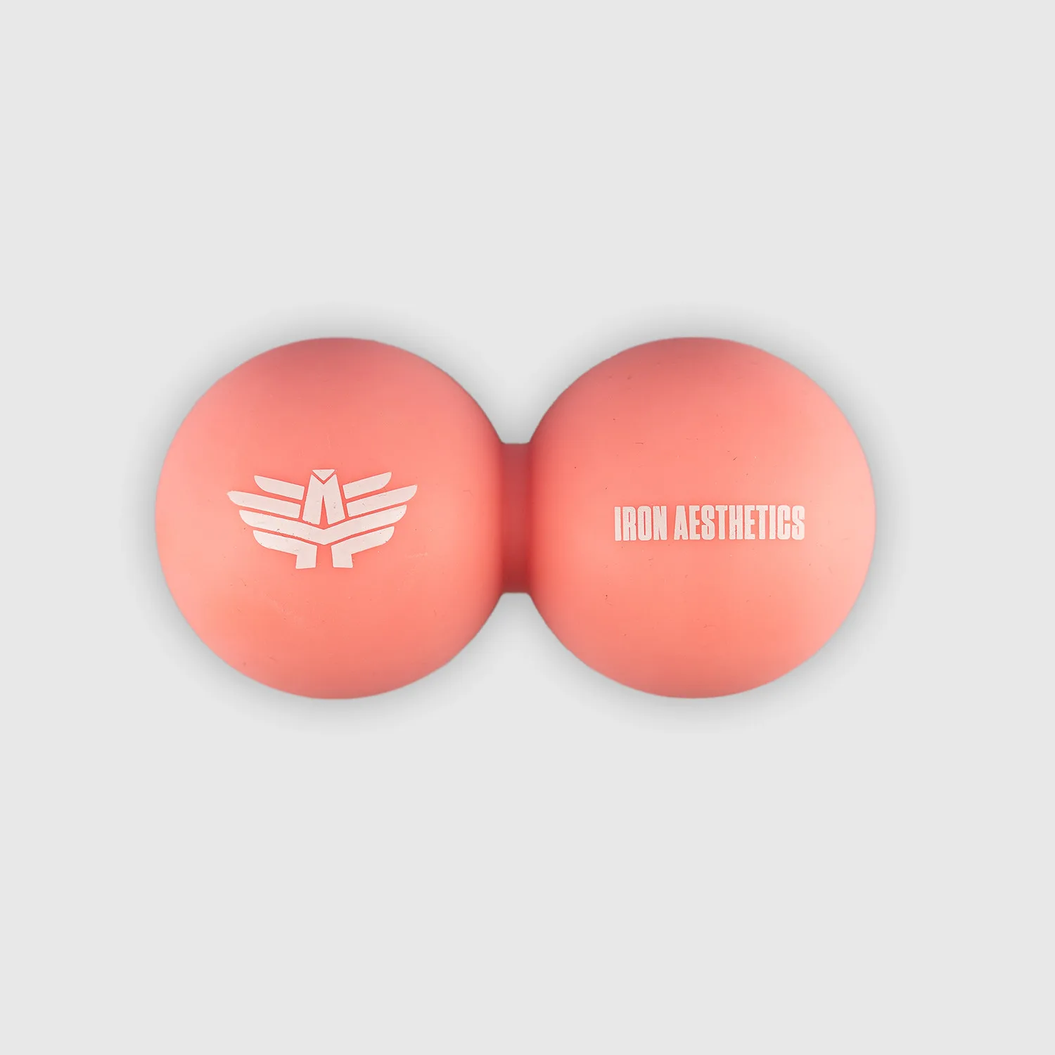 Masážna loptička Iron Aesthetics DuoRoll Ball, ružová-1