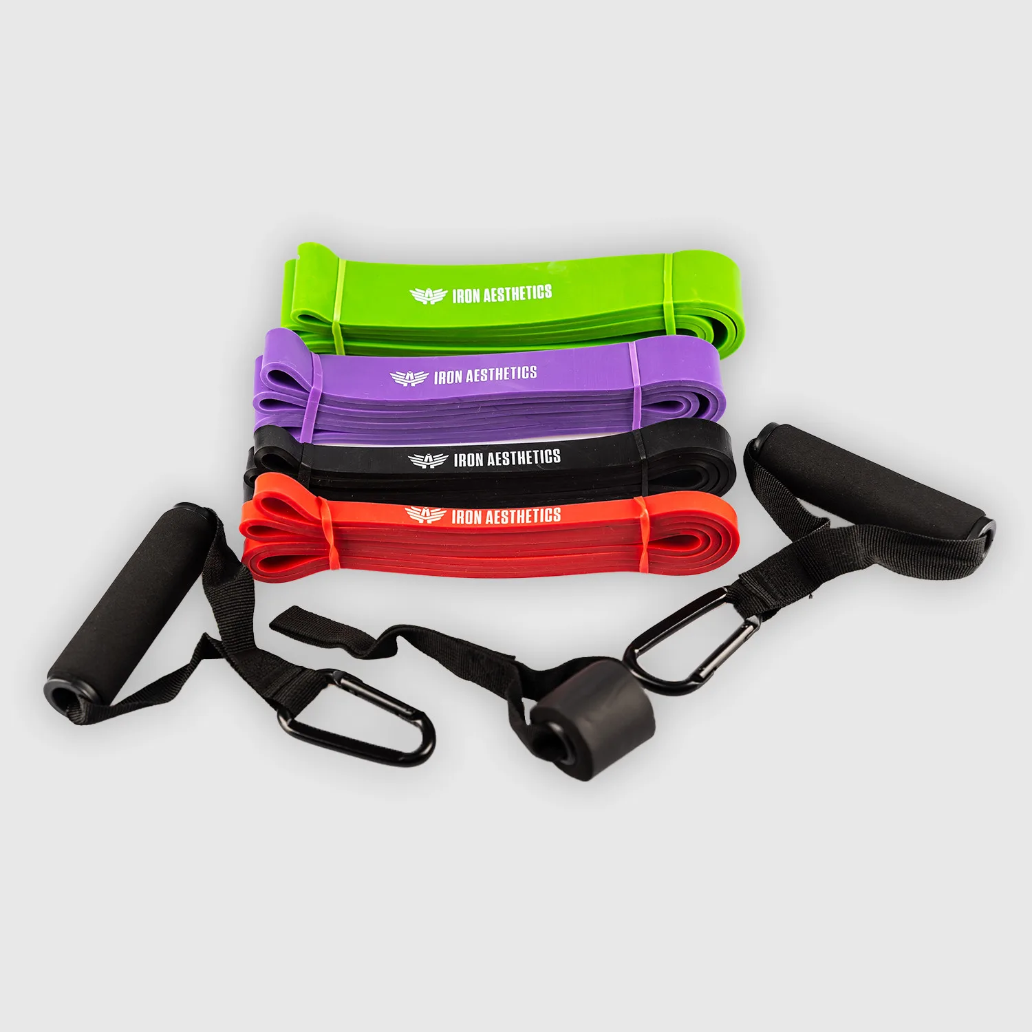 Posilňovacia sada Iron Aesthetics Handle Bands Set-1