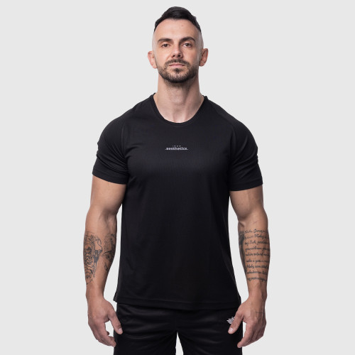Pánske športové tričko Iron Aesthetics Training, čierne
