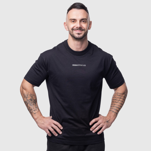 Oversize tričko Iron Aesthetics Vibe Tee, čierne