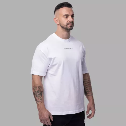Oversize tričko Iron Aesthetics Vibe Tee, biele