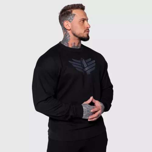 Pánska mikina Iron Aesthetics Essential, čierna