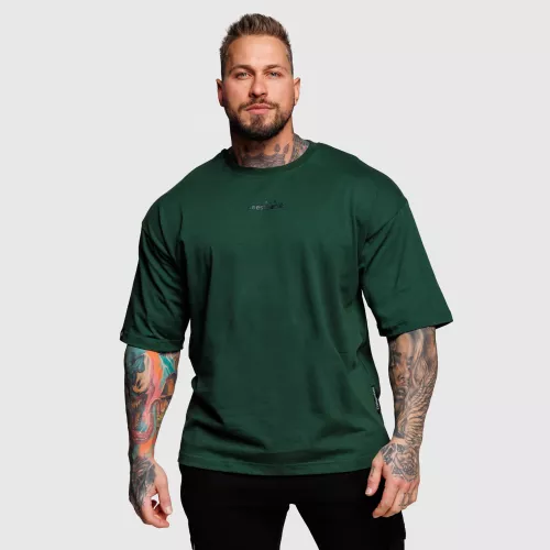Oversize tričko Iron Aesthetics Major, zelené