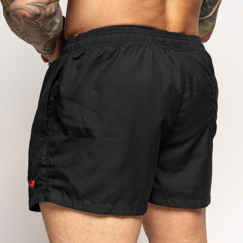 Pánske plavky Iron Aesthetics Beach Mode, čierne · záber 6