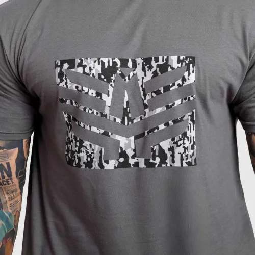 Pánske tričko Iron Aesthetics Tactical, sivé