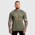 Pánske tričko Iron Aesthetics Tactical, zelené