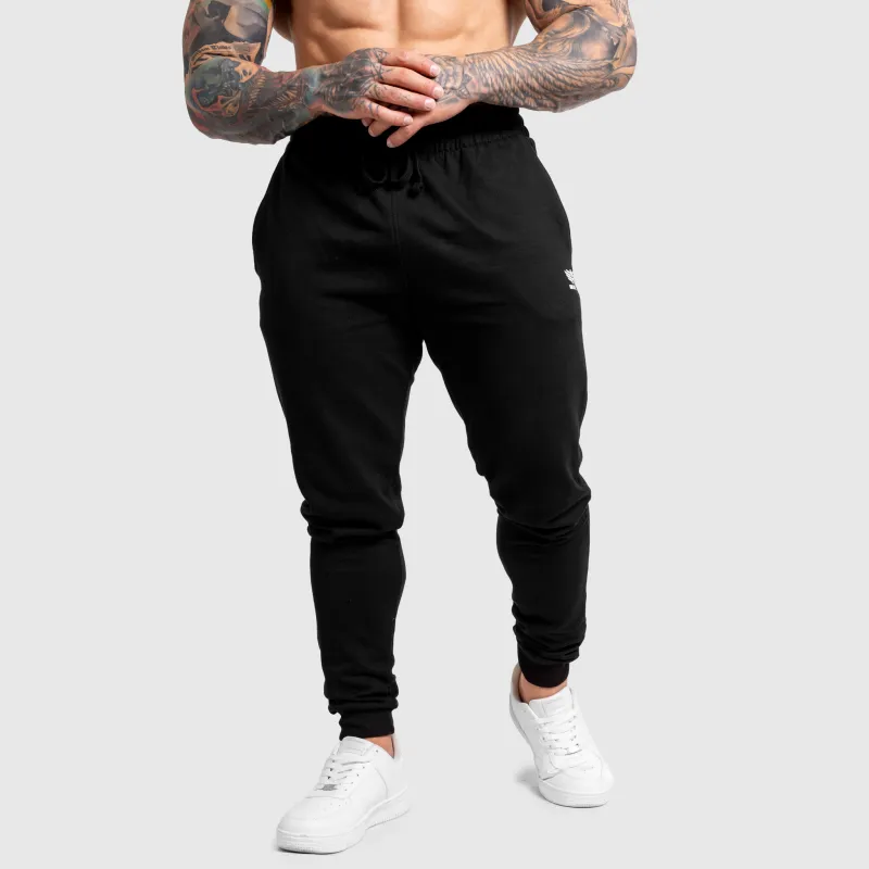 Pánske jogger tepláky Iron Aesthetics Snap, čierne-6