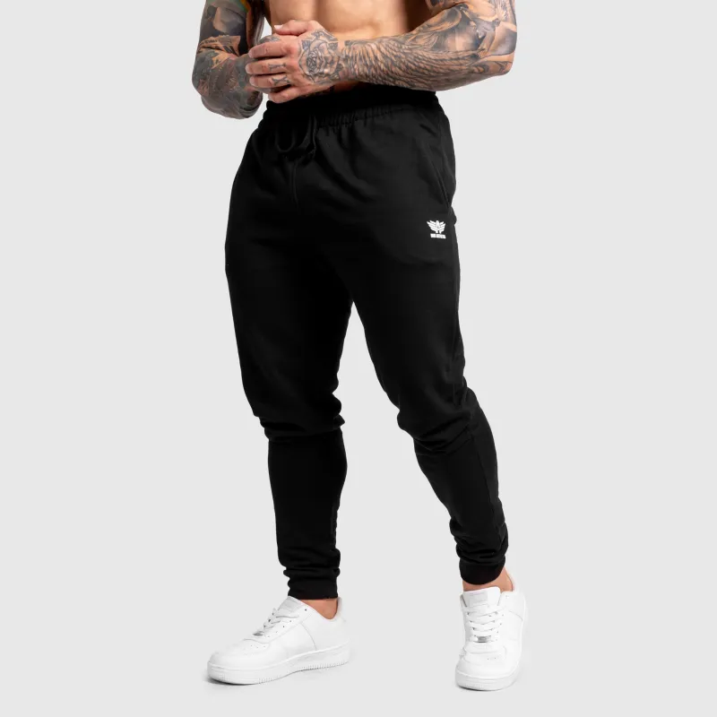 Pánske jogger tepláky Iron Aesthetics Snap, čierne-7