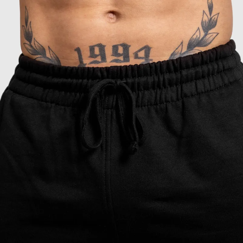 Pánske jogger tepláky Iron Aesthetics Snap, čierne-9