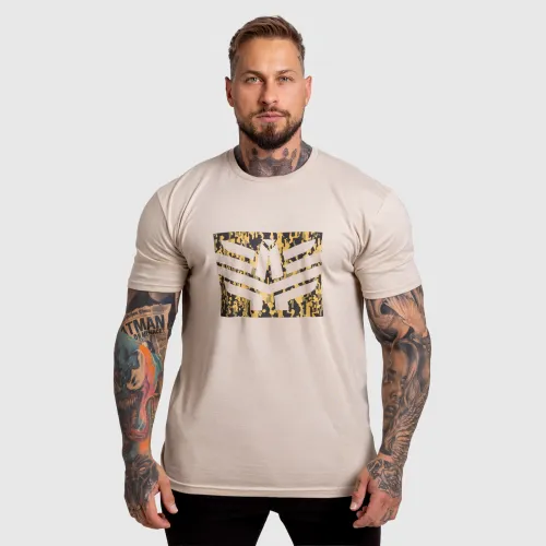Pánske tričko Iron Aesthetics Tactical, sand