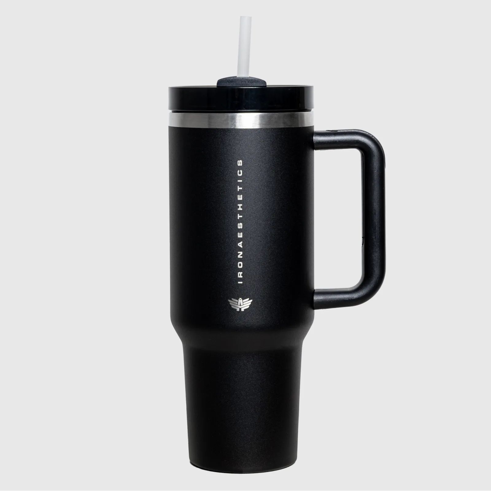 Nerezový termohrnček Iron Aesthetics City Tumbler 1200 ml, čierny-1