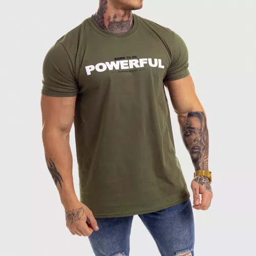 Ultrasoft tričko Iron Aesthetics Powerful, zelené