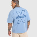 Pánske tričko Iron Aesthetics X Washed, modré
