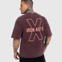 Pánske tričko Iron Aesthetics X Washed, fialové