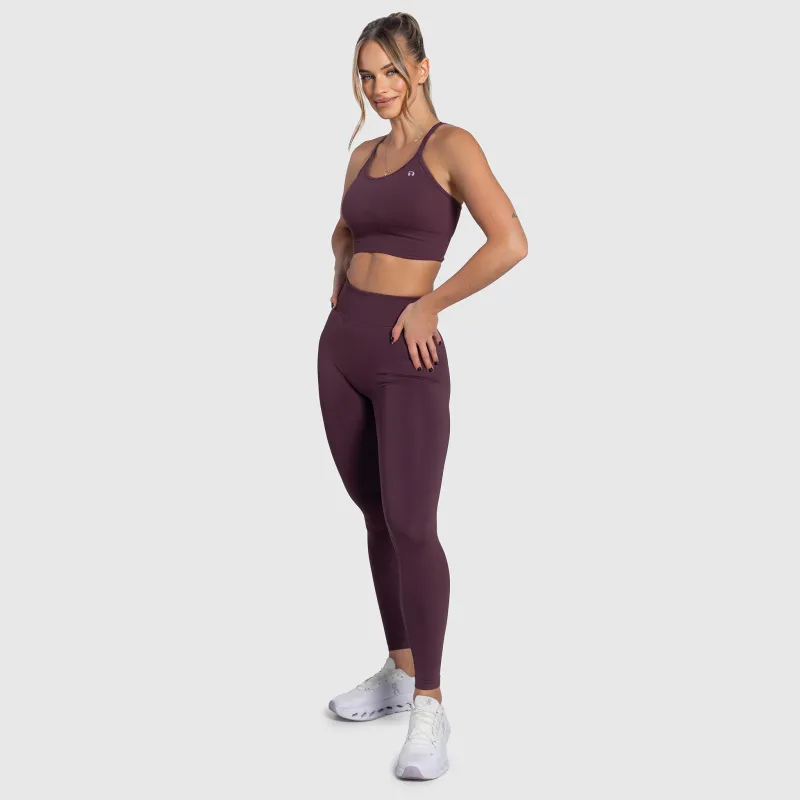 Fitness súprava Iron Aesthetics Ultimate, plum-2