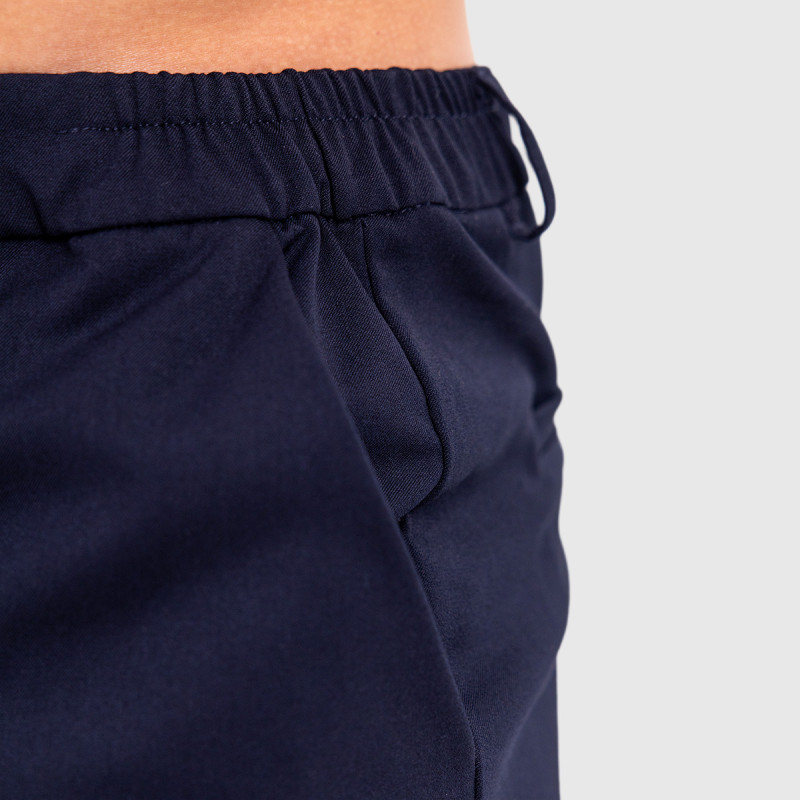 Pánske kraťasy Iron Aesthetics Chino Flex, navy · záber 6