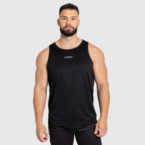 Pánske športové tielko Iron Aesthetics Athlete, čierne