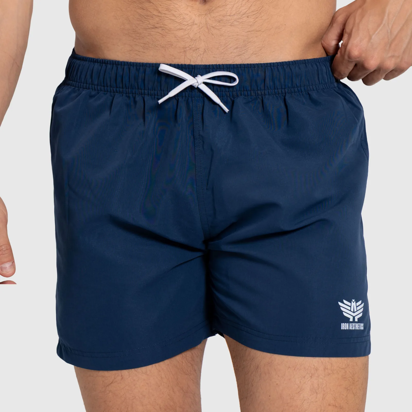 Pánske plavecké šortky Iron Aesthetics Sunshine, navy-1