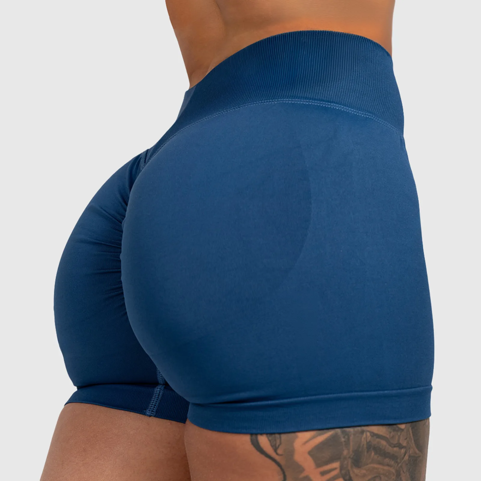Športové kraťasy Iron Aesthetics Shape, modré midnight-1