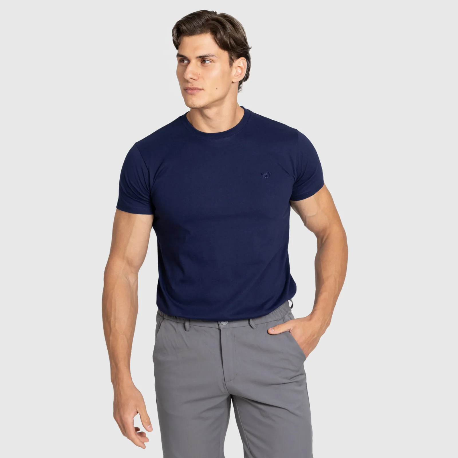 Pánske tričko Iron Aesthetics Finest, navy-2