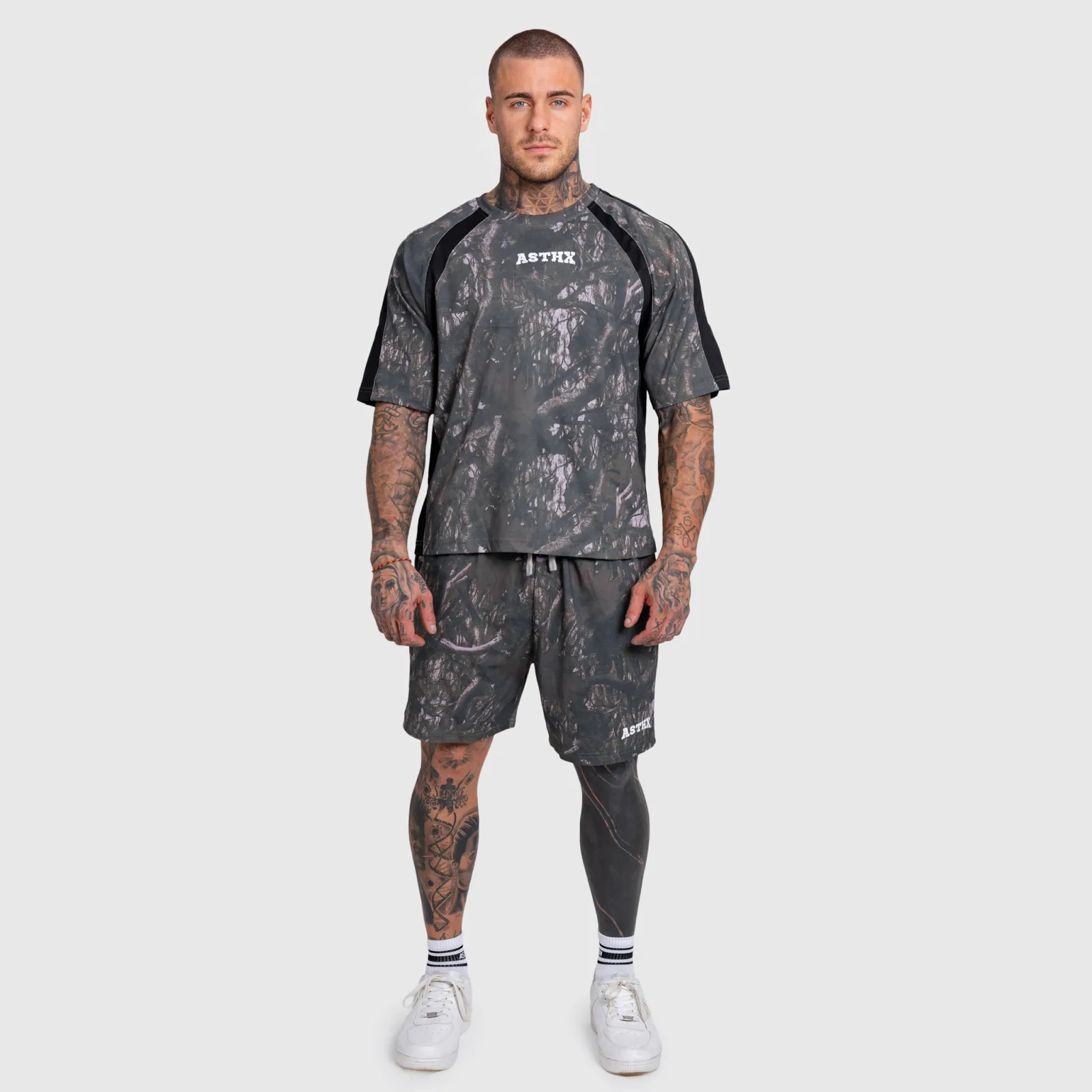 Pánsky maskáčový komplet Iron Aesthetics Camo tree, dark-1