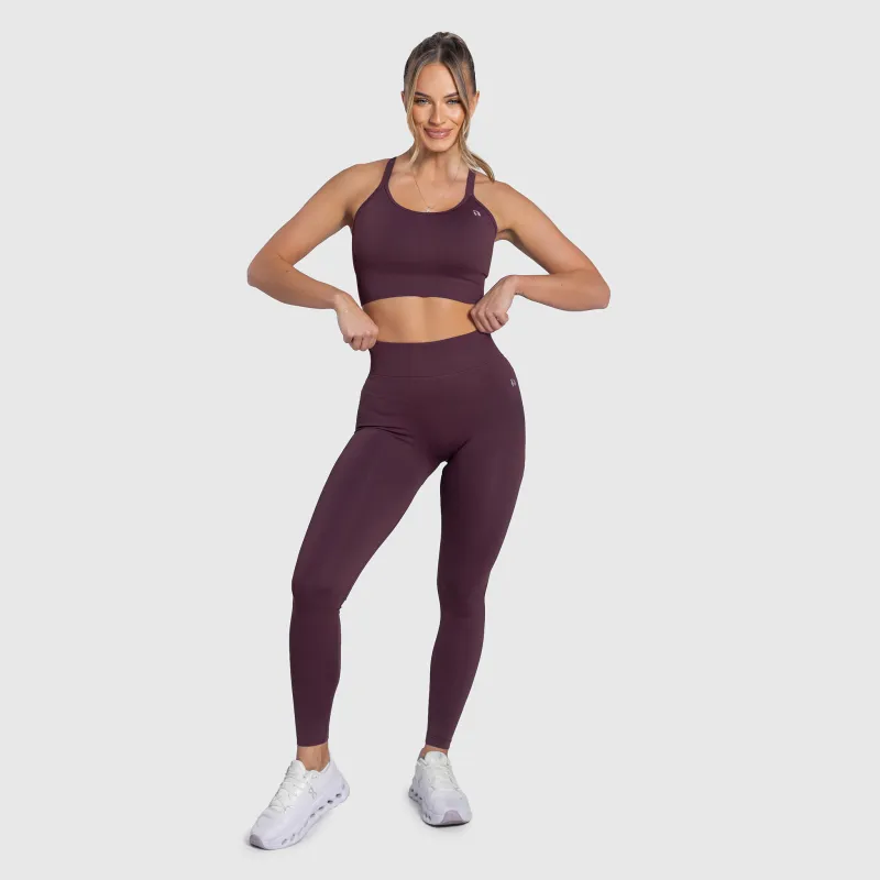Dámska športová podprsenka Iron Aesthetics Ultimate, plum-4