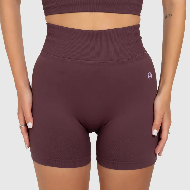 Dámske športové šortky Iron Aesthetics Ultimate, plum-2