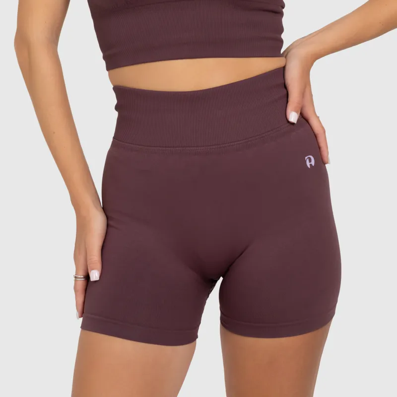 Dámska športová súprava Iron Aesthetics Ultimate short, plum-13