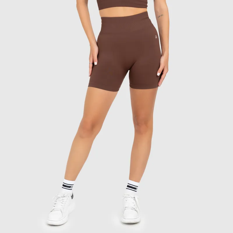 Dámska športová súprava Iron Aesthetics Ultimate short, hnedá-14
