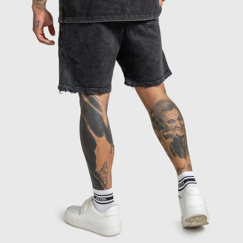 Pánska súprava Iron Aesthetics X Washed, čierna-13