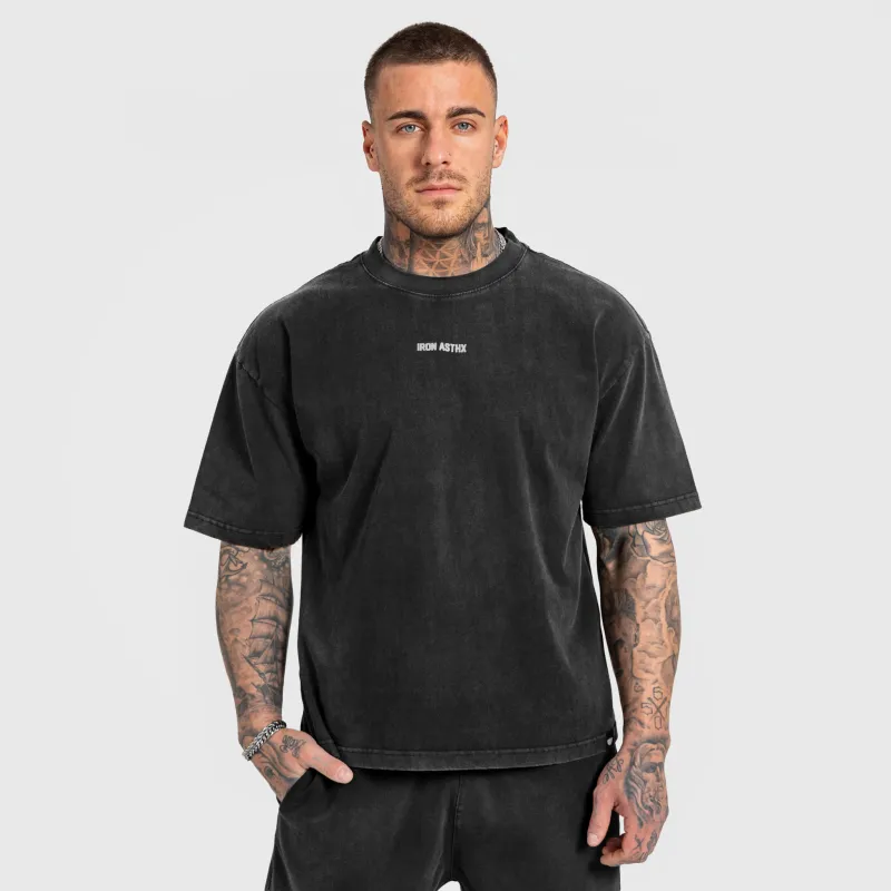 Pánska súprava Iron Aesthetics X Washed, čierna-4