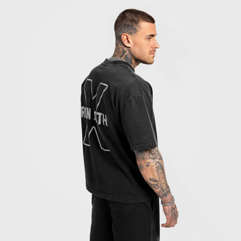 Pánska súprava Iron Aesthetics X Washed, čierna-6