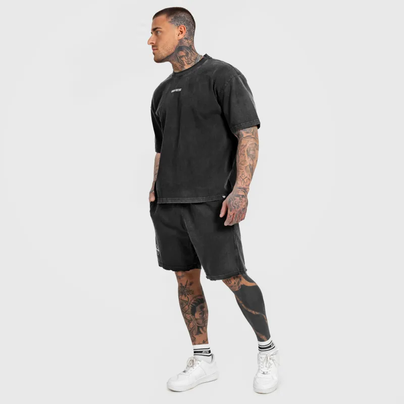 Pánska súprava Iron Aesthetics X Washed, čierna-3