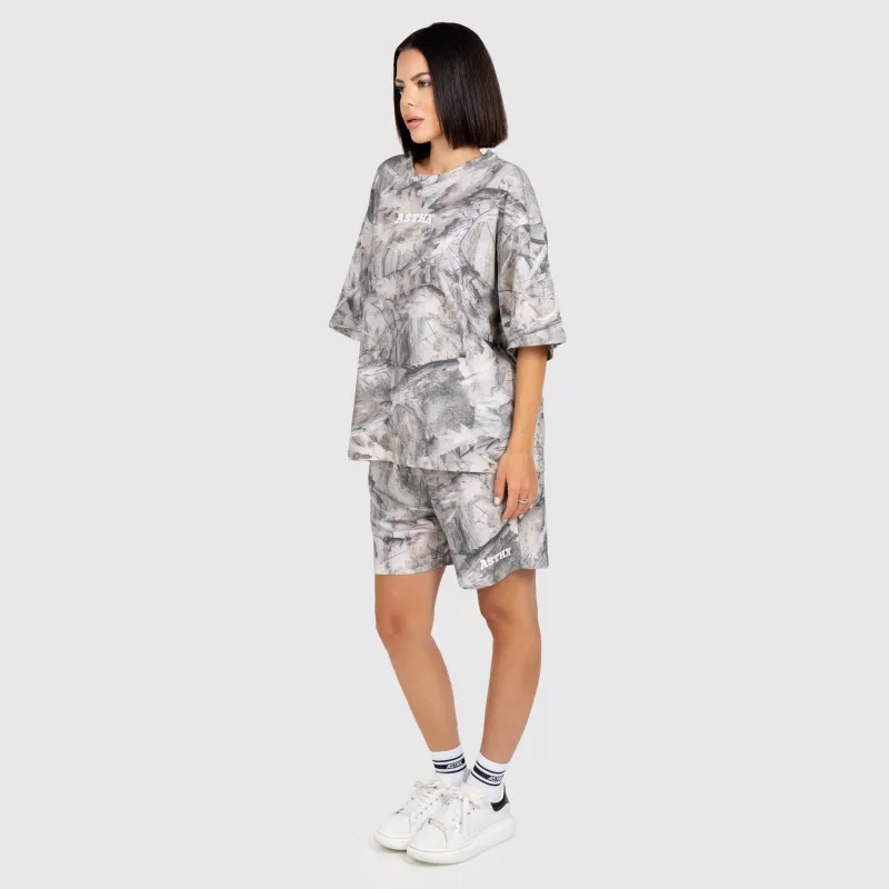 Dámske tričko Iron Aesthetics Camo tree, light-12