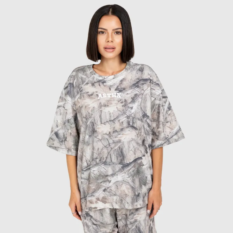Dámske tričko Iron Aesthetics Camo tree, light-8
