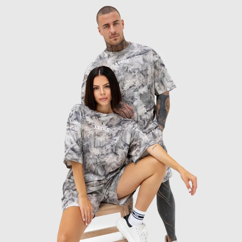 Dámske tričko Iron Aesthetics Camo tree, light-15
